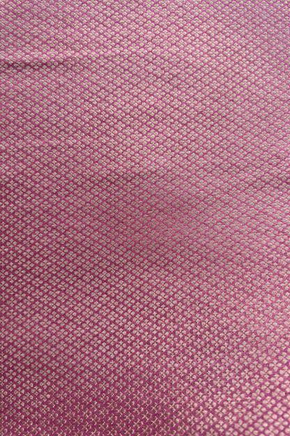 Fuchsia Shikaargah Banarasi Katan Silk Saree