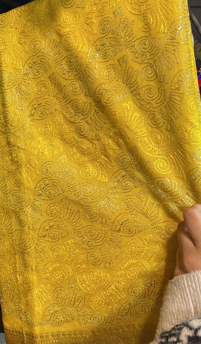 Client Diaries: Haldi Banarasi Katan Silk Saree